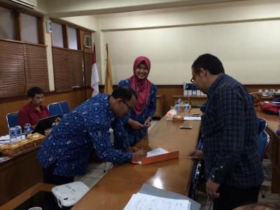 Ketua SPM & Ketua SPI melaksanakan Audit Mutu Internal beserta Tim Auditor Internal di FISIP